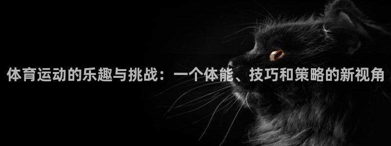 米兰体育官方正版app集团官网网址：体育运动的乐趣与挑战：一