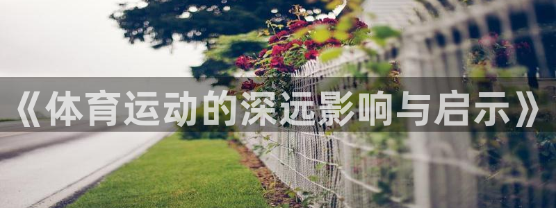 米兰体育官方正版app官方：《体育运动的深远影响与启示》