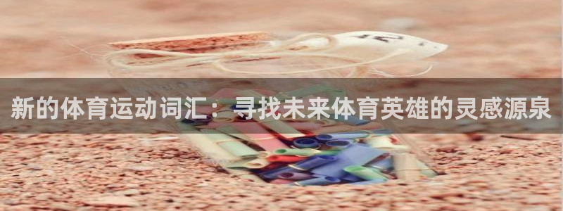 米兰体育官方正版app娱乐平台：新的体育运动词汇：寻