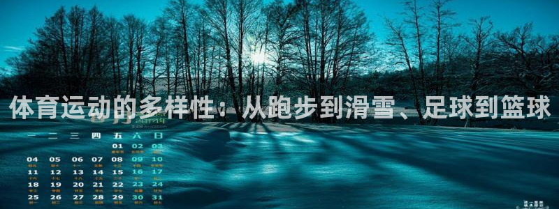 米兰体育官网下载平台APP：体育运动的多样性：从跑步到滑雪、